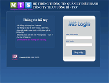 Tablet Screenshot of mis.thanuongbi.vn
